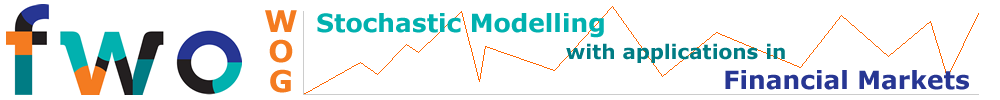 FWO-WOG Stochastische Modellering met toepassingen in Financiële Markten